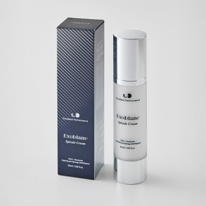 Exoblanc Spicule Cream airless bottle